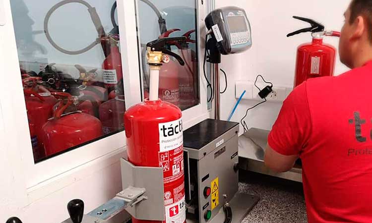 Retimbrado de extintores