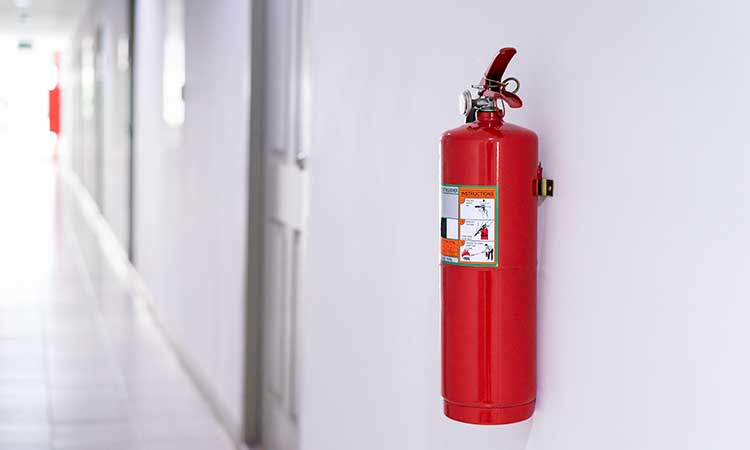 Altura extintor normativa