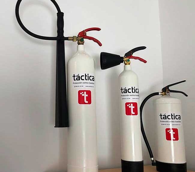 Extintores contra incendios