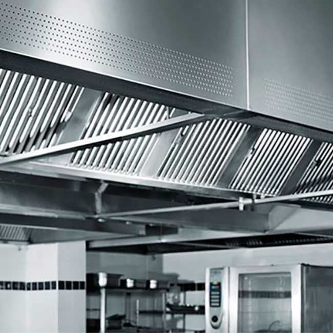 Mantenimiento sistemas contra incendios campanas cocinas industriales
